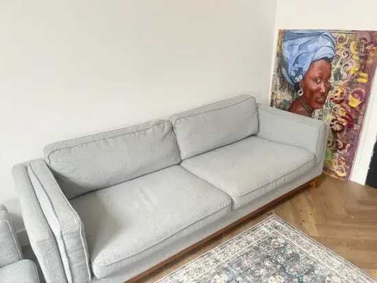 Daals sage green sofa