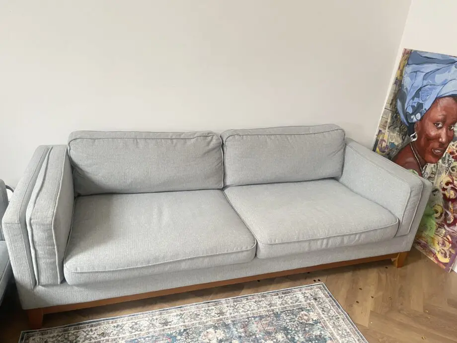 Daals sage green sofa
