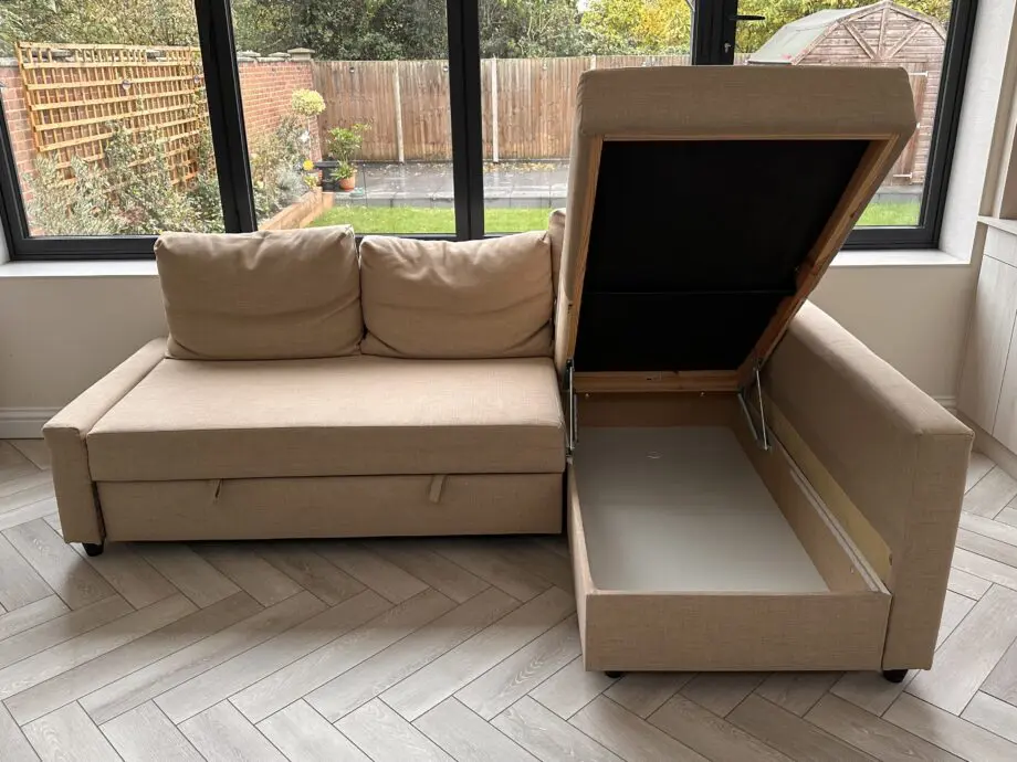 IKEA FRIHETEN L SHAPED SOFA BED