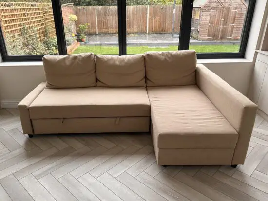 IKEA FRIHETEN L SHAPED SOFA BED