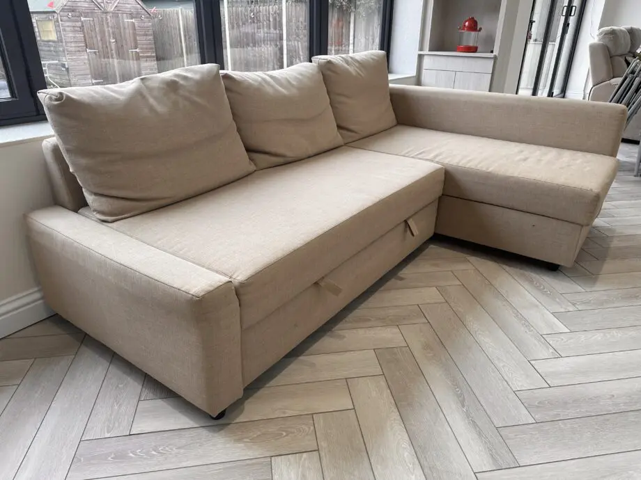 IKEA FRIHETEN L SHAPED SOFA BED