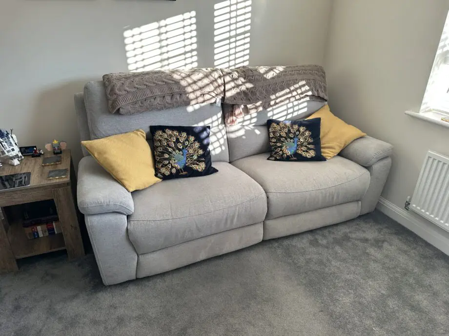 DFS Burley Power Recliner 3 Seater Sofa