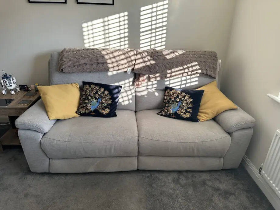 DFS Burley Power Recliner 3 Seater Sofa