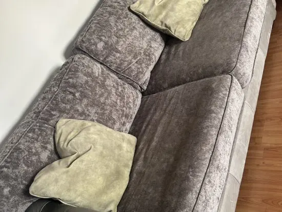 SCS grey sofa