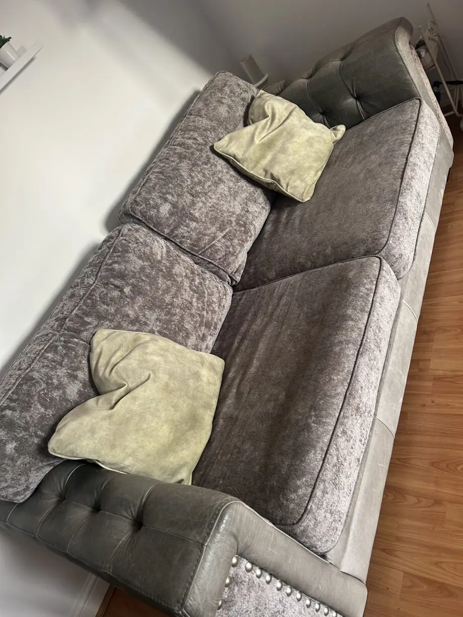 SCS grey sofa