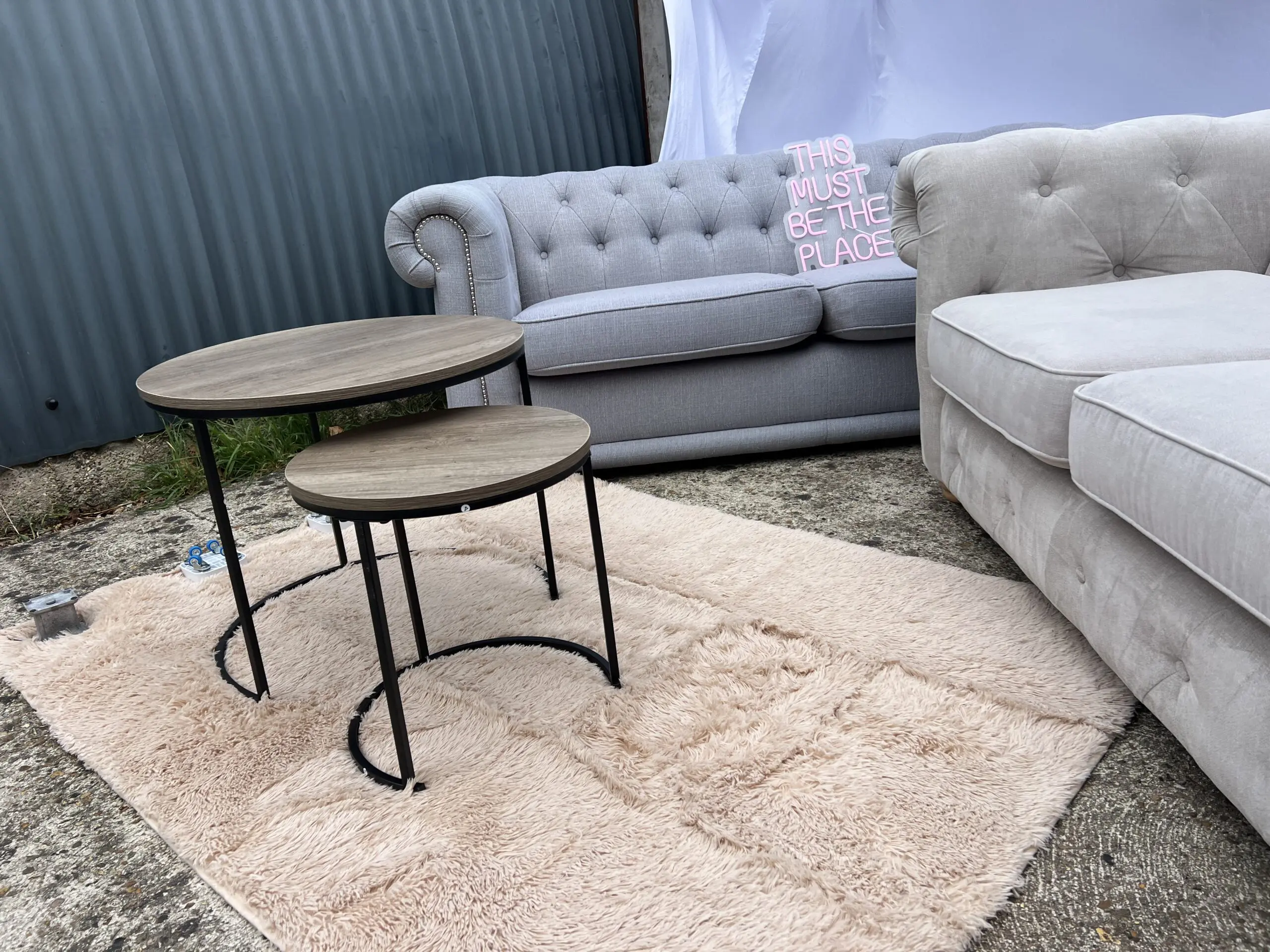 3+2 chesterfield sofas