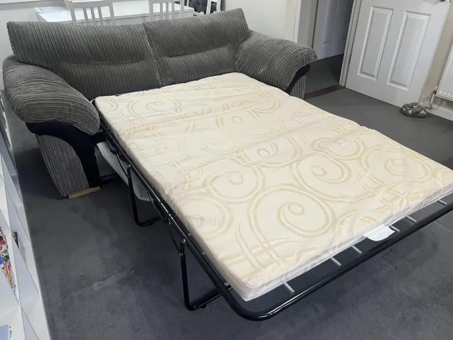DFS Grey ‘Ethan’ Large 2 Seater Sofa Bed