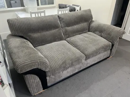 DFS Grey ‘Ethan’ Large 2 Seater Sofa Bed