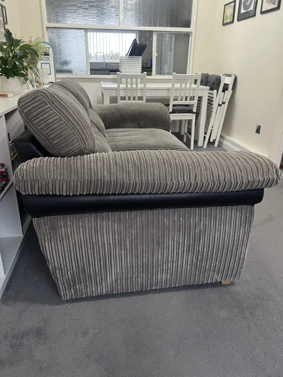 DFS Grey ‘Ethan’ Large 2 Seater Sofa Bed