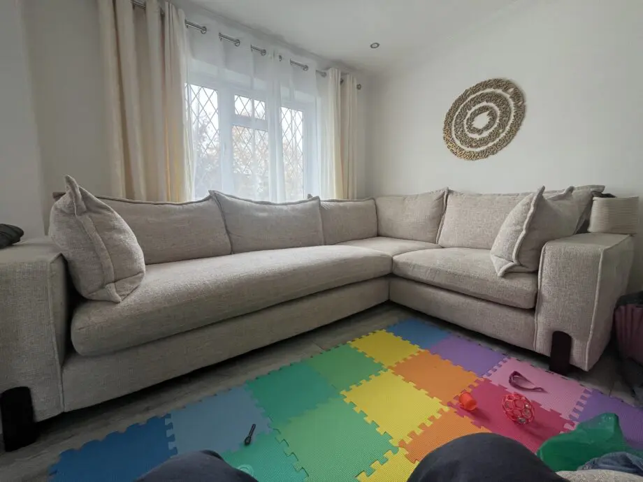 DFS Cream Lorenza 3 Corner 3