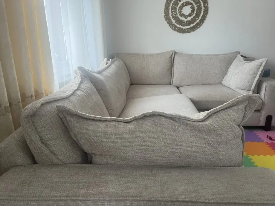 DFS Cream Lorenza 3 Corner 3