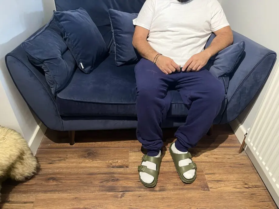 French Connection navy cuddler