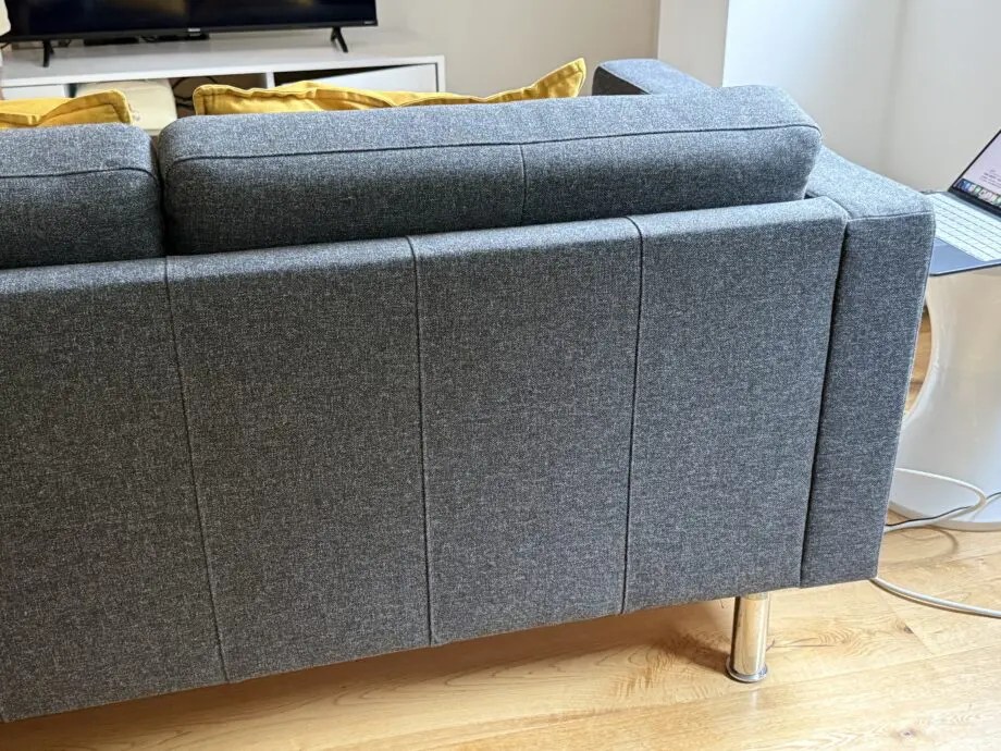 Ikea dark navy blue good condition 2 seater sofa