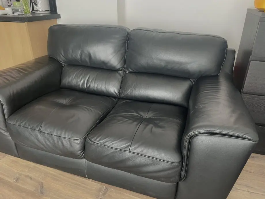 SCS SiSi Italia Genuine Leather 2-Seater Sofa