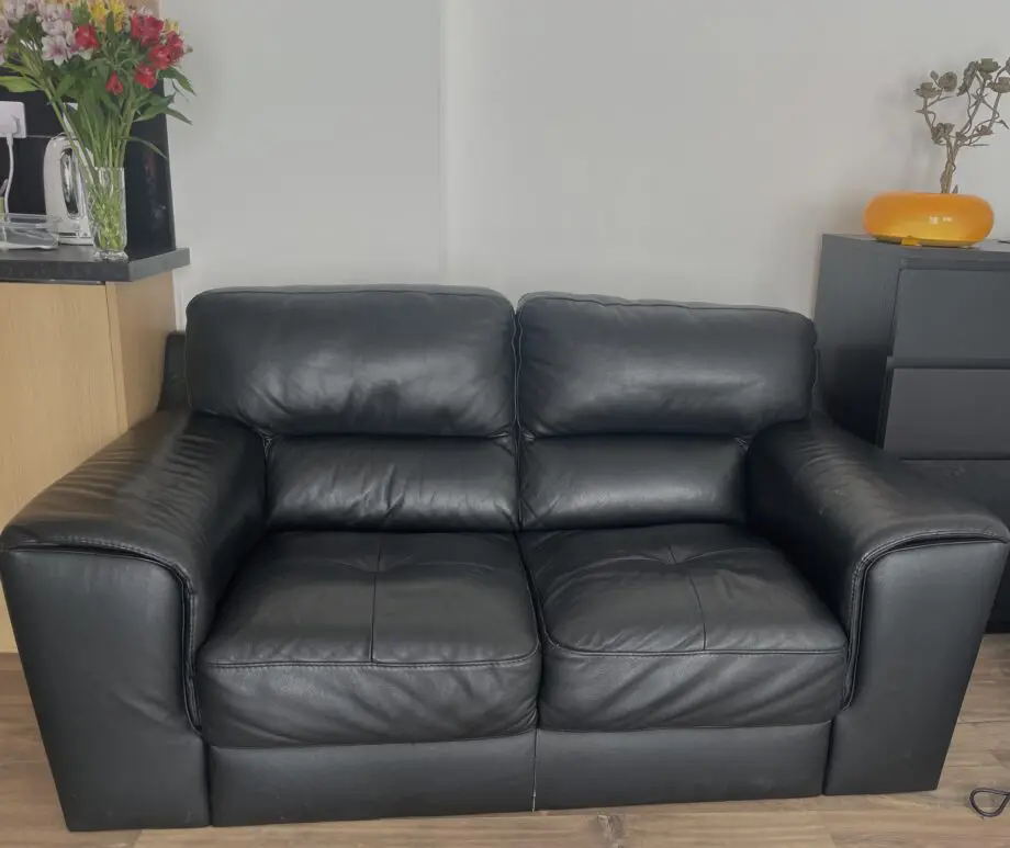 SCS SiSi Italia Genuine Leather 2-Seater Sofa