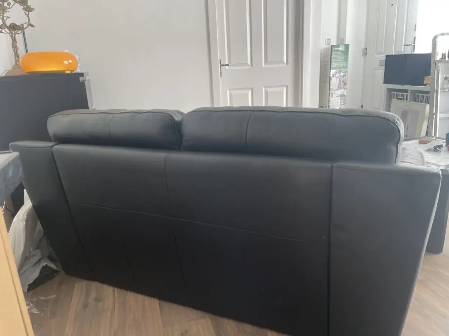 SCS SiSi Italia Genuine Leather 2-Seater Sofa