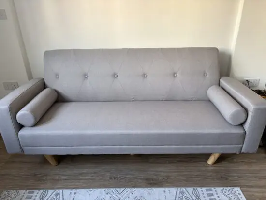 Brand Yaheetech - Grey comfortable sofa - 1 year old