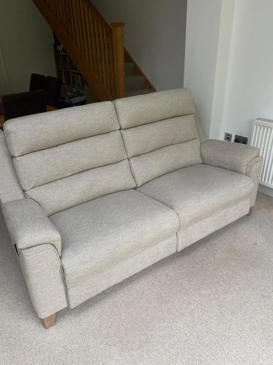 HSL HSL The Bramham 3 Seater Power Recliner Sofa With Heated Lumbar.