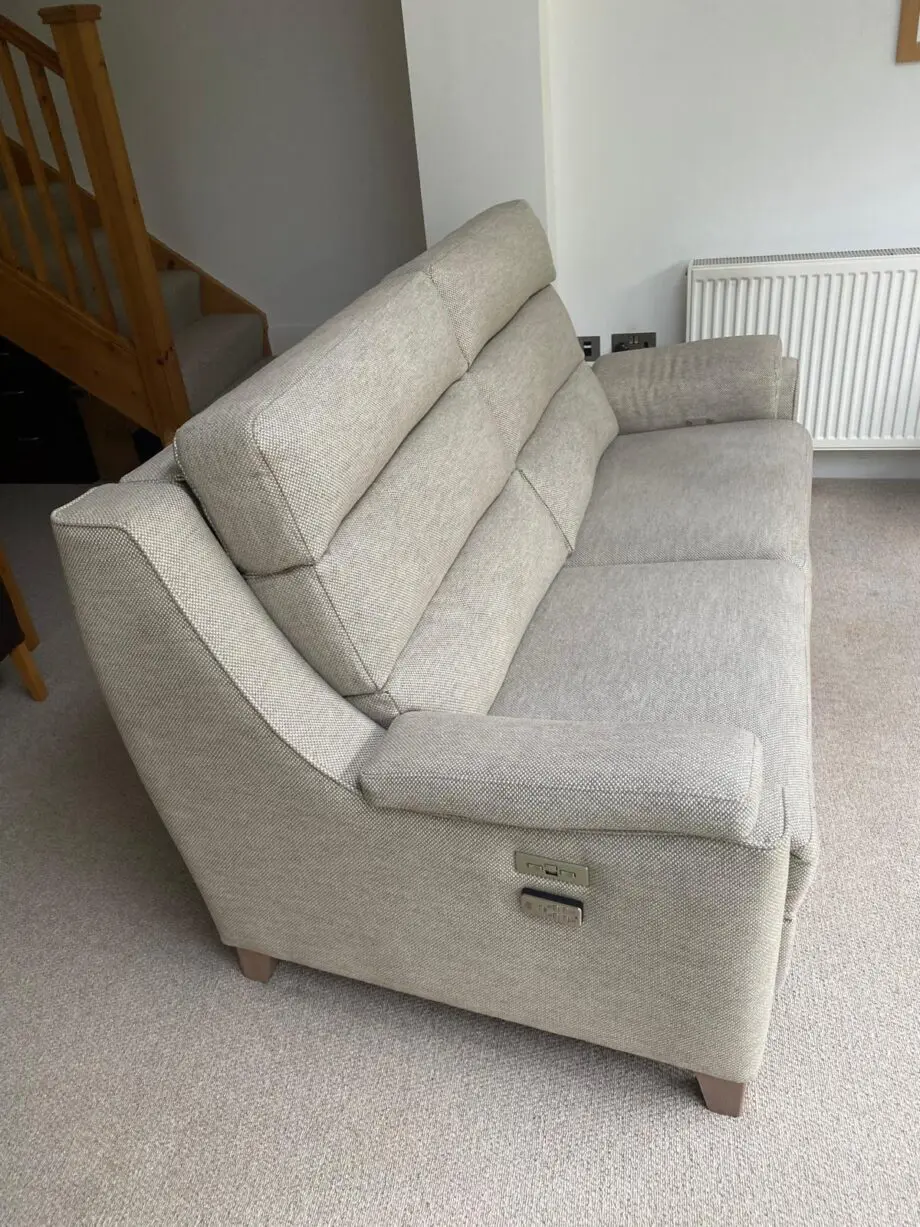 HSL HSL The Bramham 3 Seater Power Recliner Sofa With Heated Lumbar.