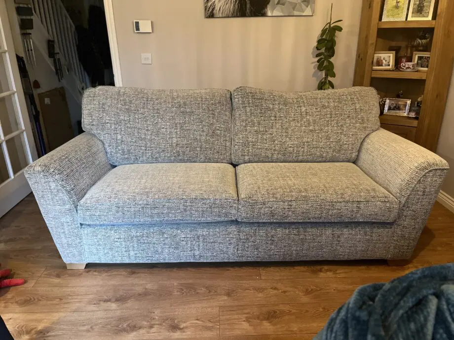 Scs light grey 3 seater sofa