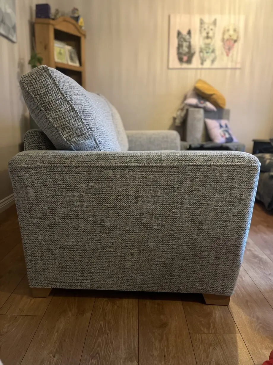 Scs light grey 3 seater sofa