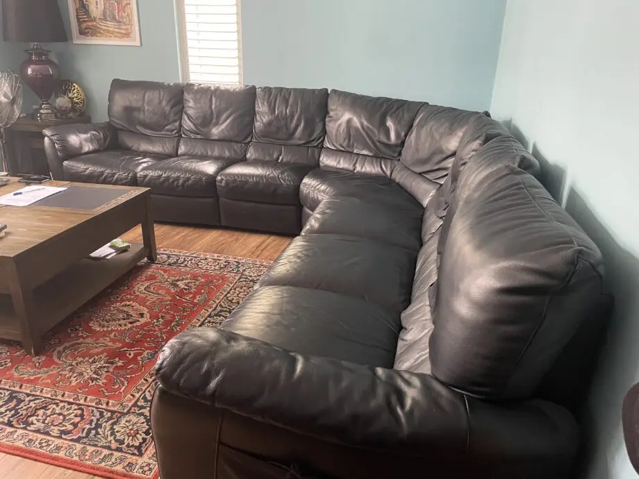 Italsofa black Sofa