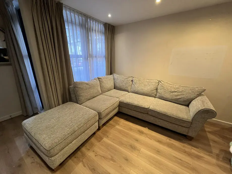 Scs aurora corner sofa light grey