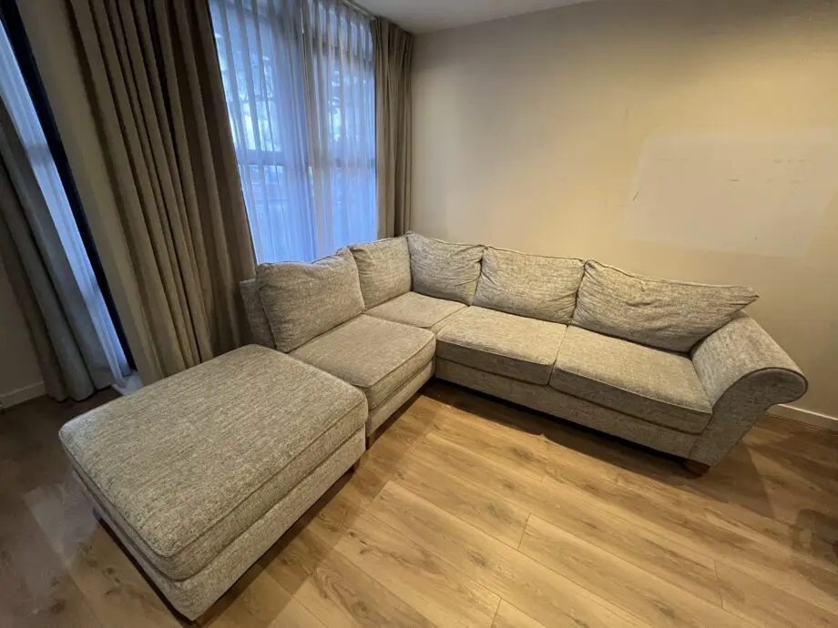 Scs aurora corner sofa light grey