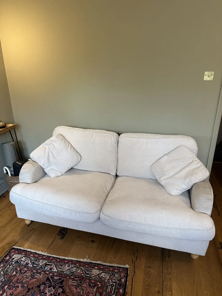 Dunelm Beatrice 3 Seater Sofa Bed - Beige/Oatmeal