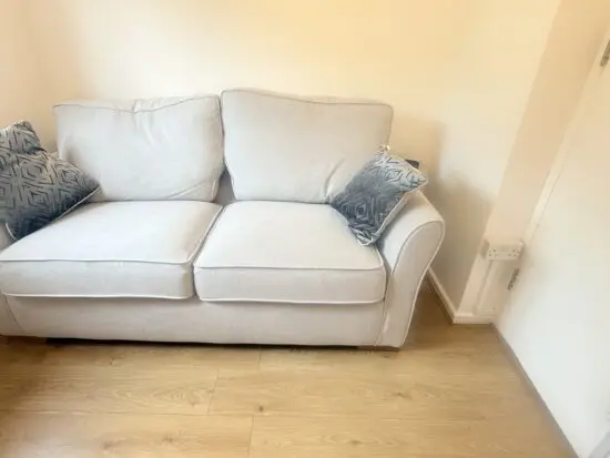 Grey 3 Seater Deluxe Sofa Bed -Oak Forniture Land