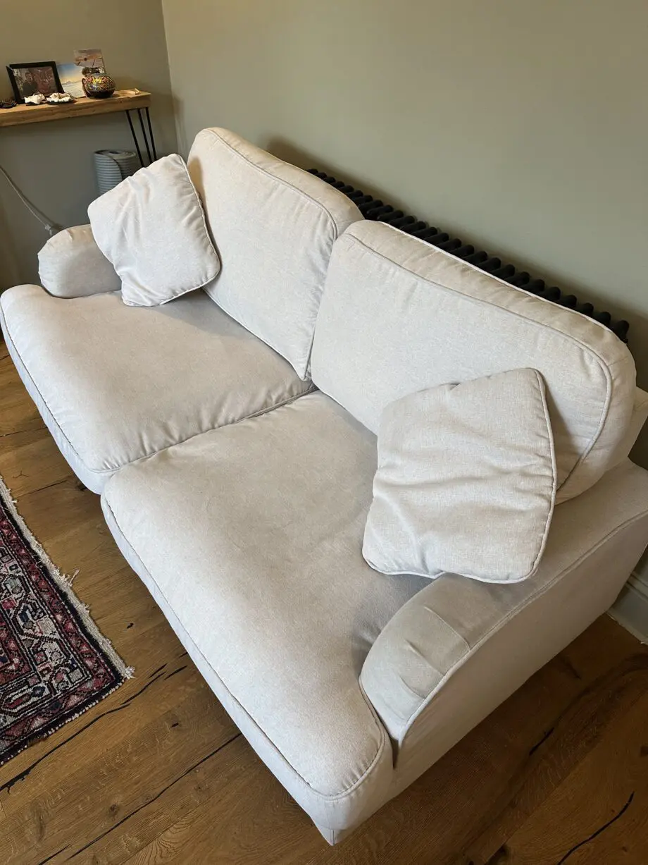 Dunelm Beatrice 3 Seater Sofa Bed - Beige/Oatmeal