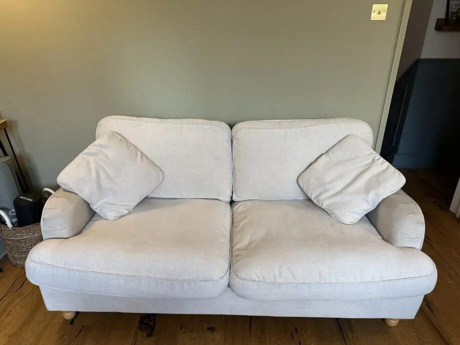 Dunelm Beatrice 3 Seater Sofa Bed - Beige/Oatmeal