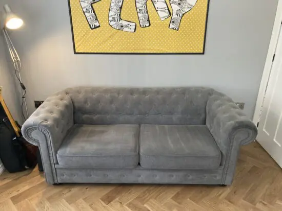 Chesterfield style sofa - excellent condition