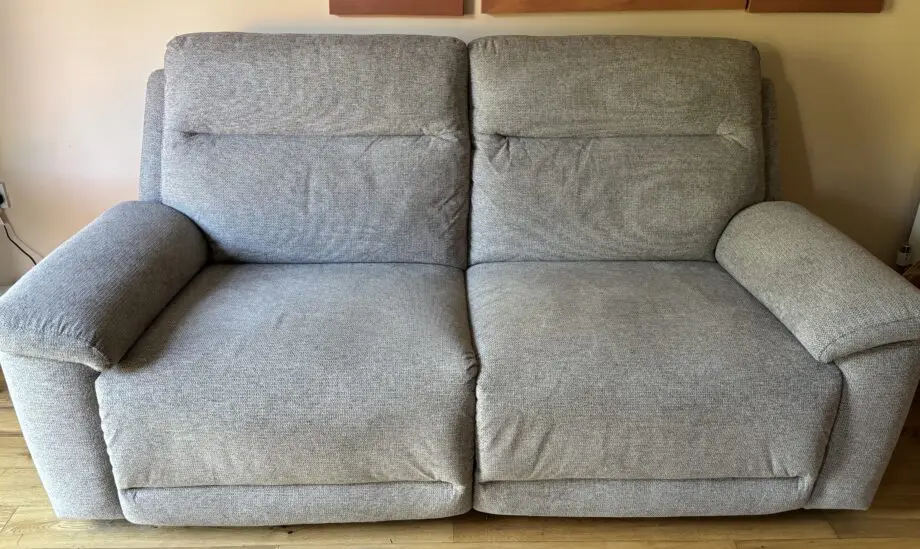 DFS Braidee - 3 seater power plus recliner in grey