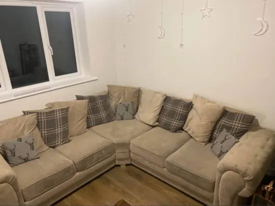 Lshaped sofa