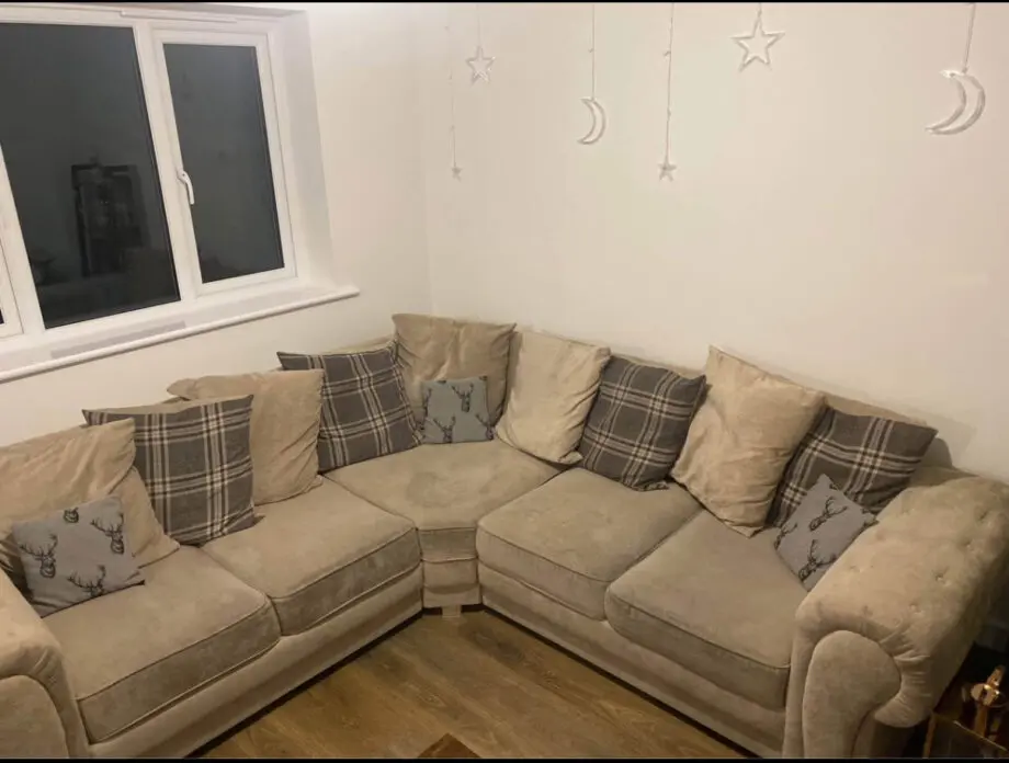 Lshaped sofa