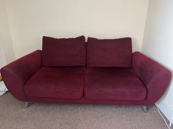 DSF marron Amanda sofa