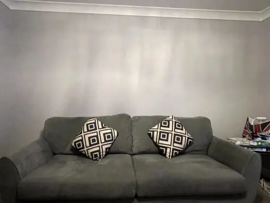 Oak 4 Seater Sofa Granite