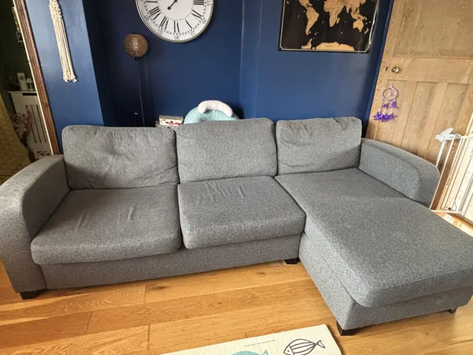 Grey DFS sofa
