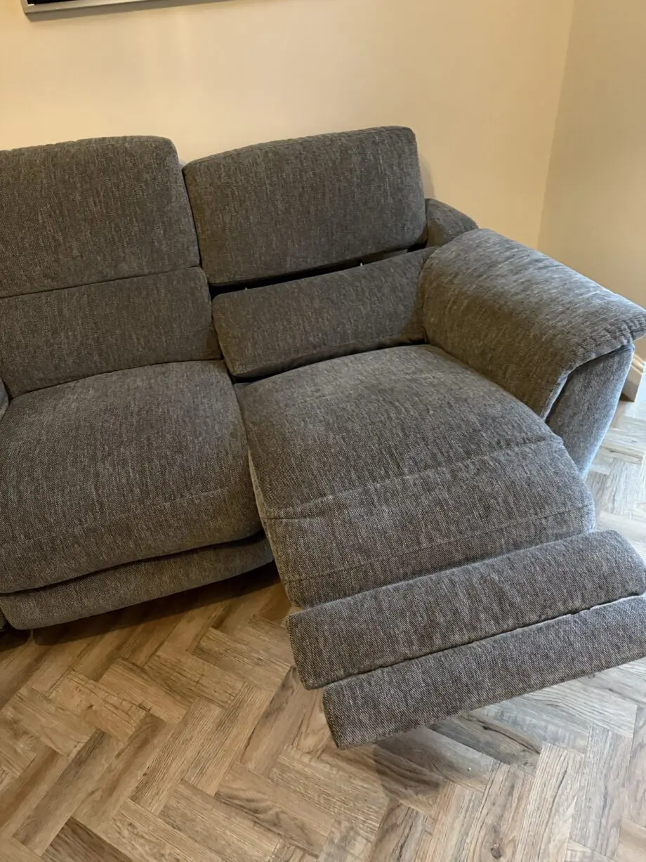 DFS charcoal Soren sofa
