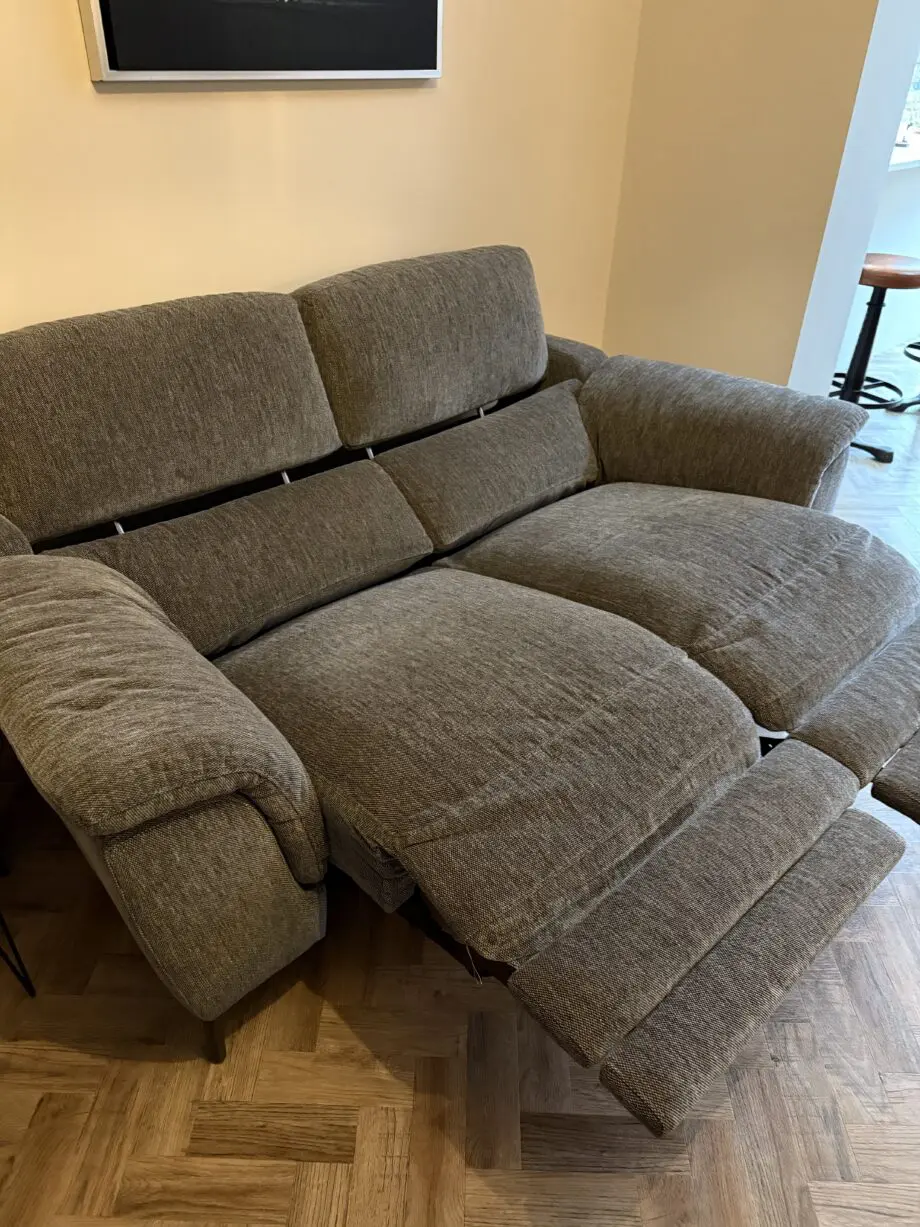 DFS charcoal Soren sofa