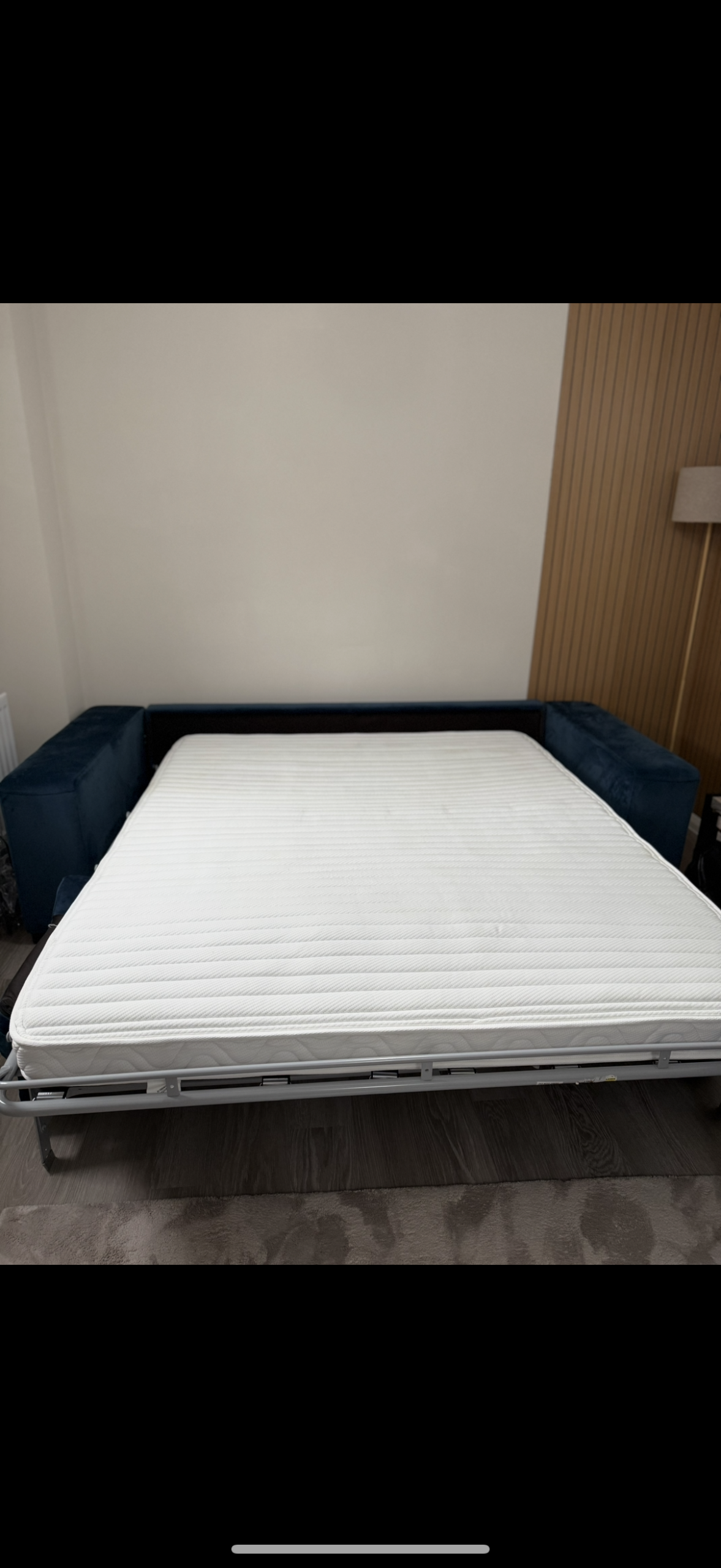 DFS Wander velvet 3 and 2 seater sofa