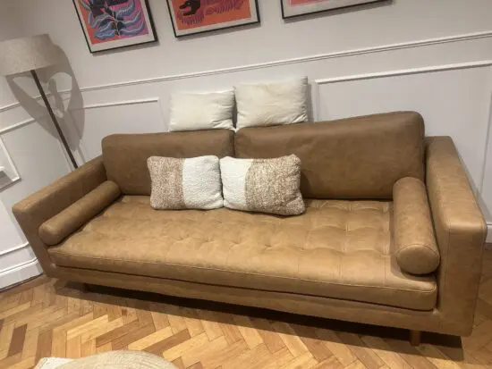 2 x gorgeous Daals sofas