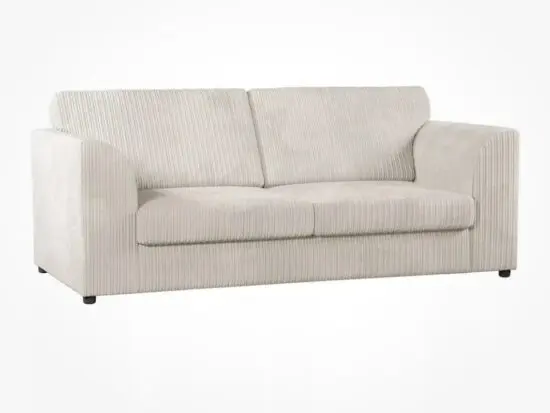 Beige oatmeal sofa large 2 seater