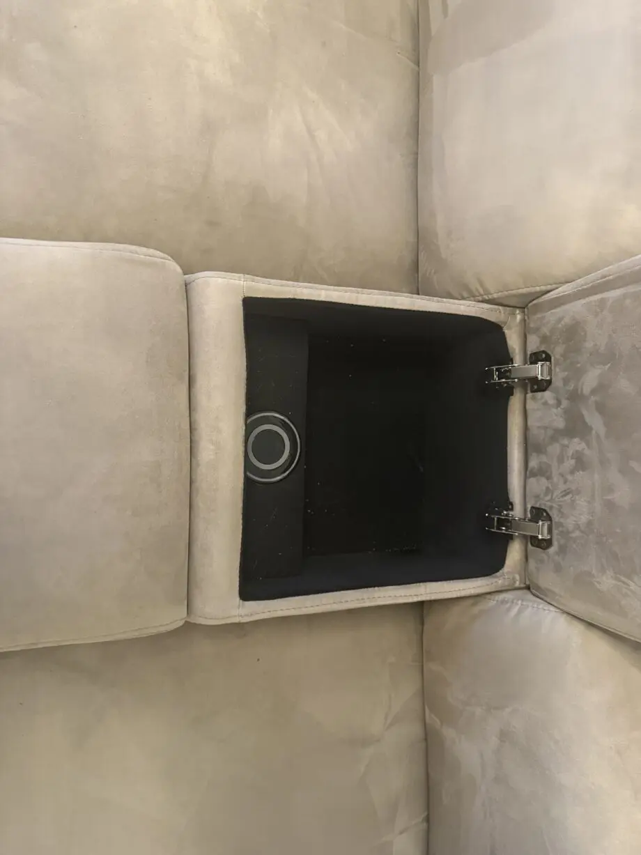 Sofology Benz Reclining Sofa, Chair and Footstool