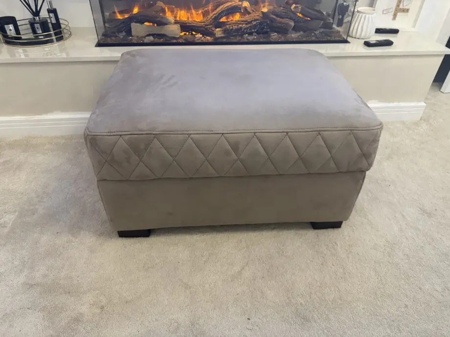 Sofology Benz Reclining Sofa, Chair and Footstool