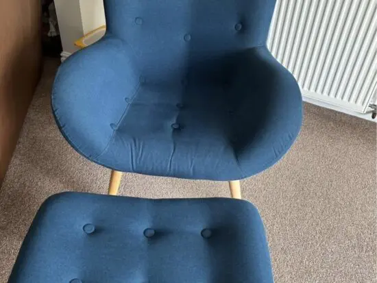 Chair and Footstool