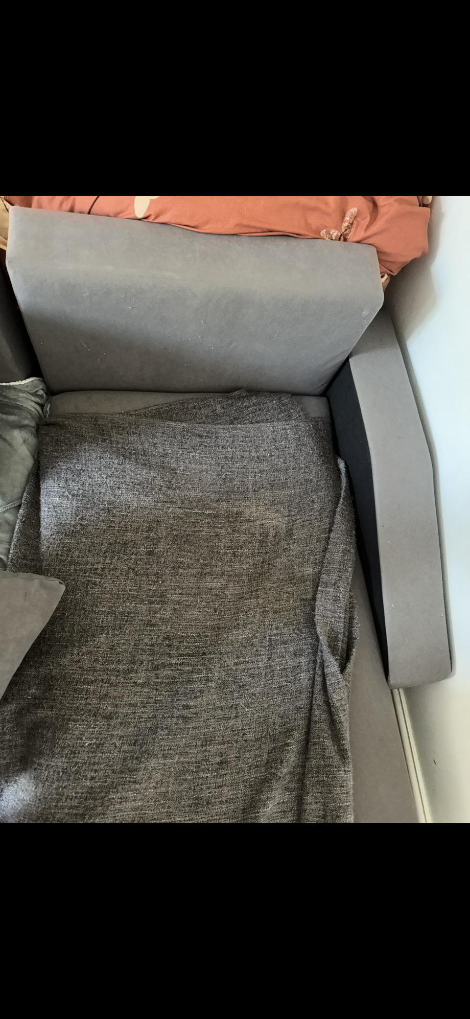 Grey 3-seater sofa