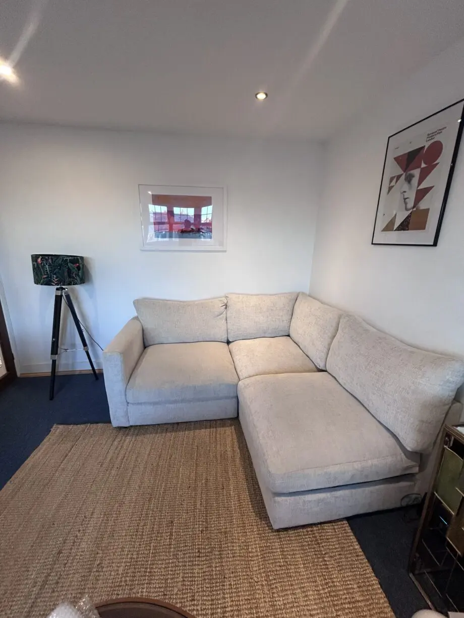 Oak Furniture Land Malvern modular 3 seater left hand corner sofa
