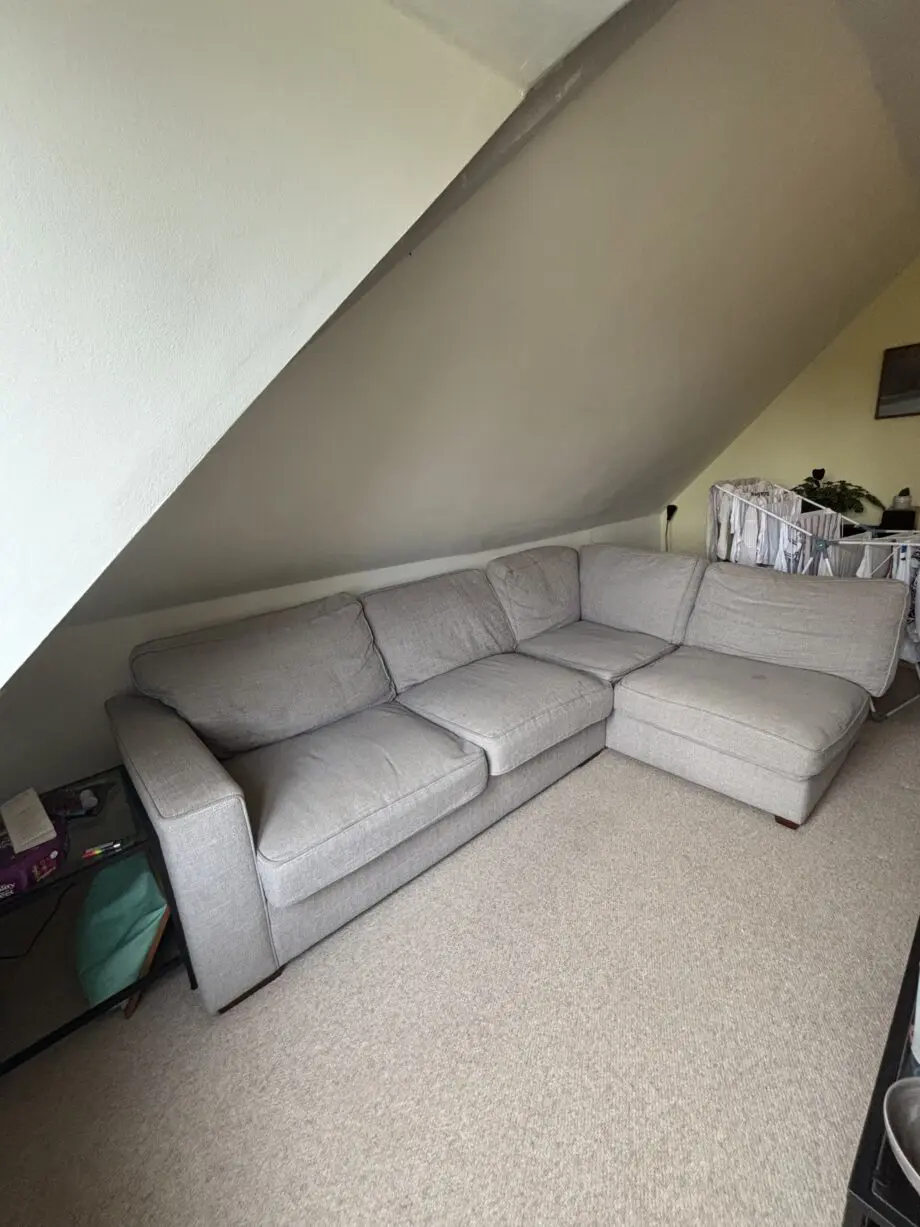 Grey Corner Sofa RHS
